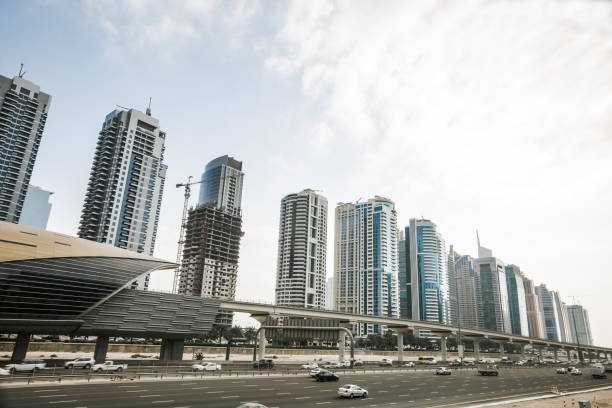 istock View of Sheikh Zayed Road skyscrapers in Dubai, UAE 862014150