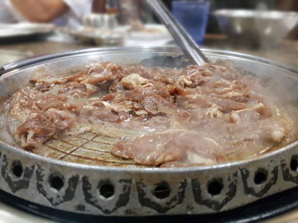 Seoul style beef bulgogi pot, Korean BBQ hotpot dish