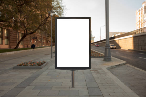 istock Blank street billboard poster 862018580