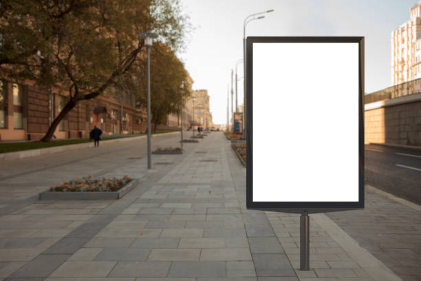 istock Blank street billboard poster 862018670