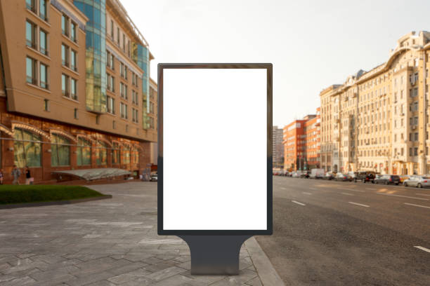 istock Blank street billboard poster 862023360