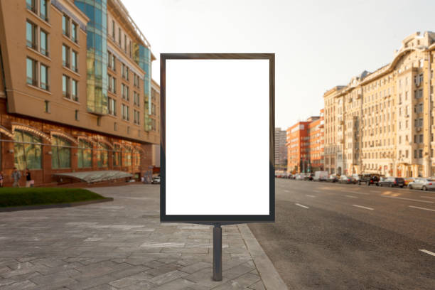 istock Blank street billboard poster 862023398
