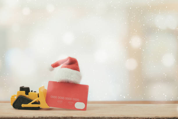istock Christmas shopping idea concept background. 862023670