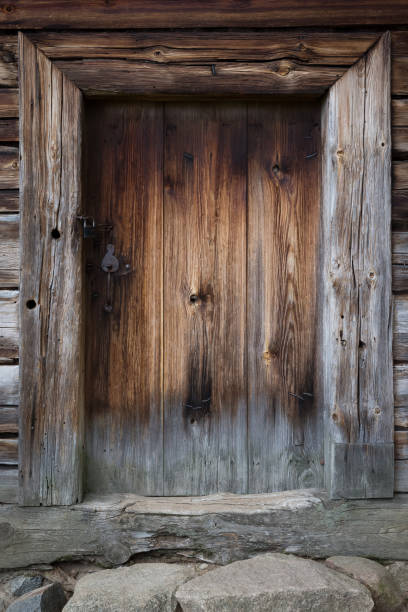 istock The old wooden door. Background 862026158
