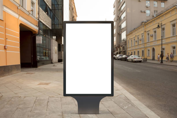 istock Blank street billboard poster 862026344