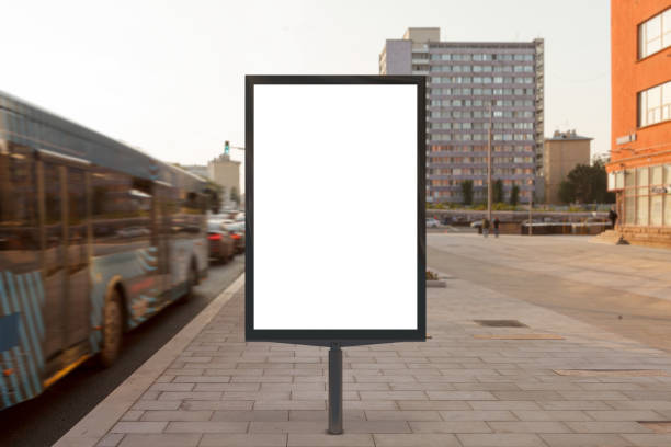 istock Blank street billboard poster 862026978