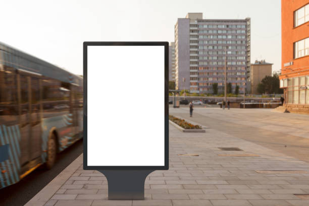 istock Blank street billboard poster 862027078