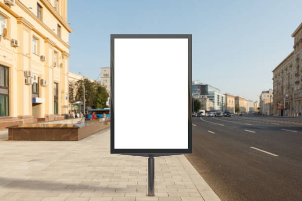 istock Blank street billboard poster 862044392