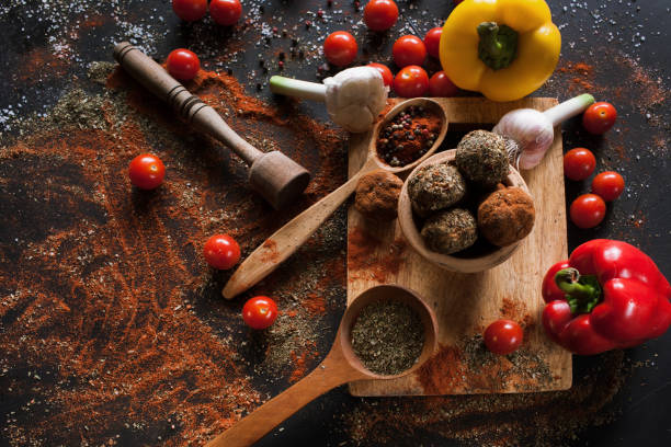 istock Spicy cheese assortment. Healthy rustic food 862047736