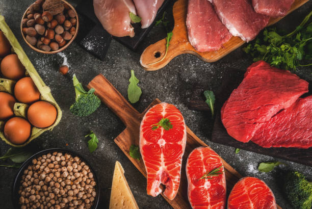 istock Selection of protein sources food 862062726