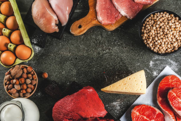 istock Selection of protein sources food 862062788