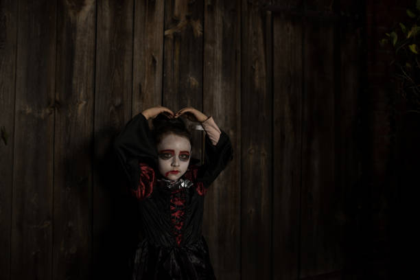 istock Halloween – little dancing girl 862072942
