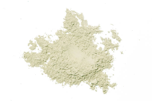 istock Cosmetic powder isolated on white 862073542