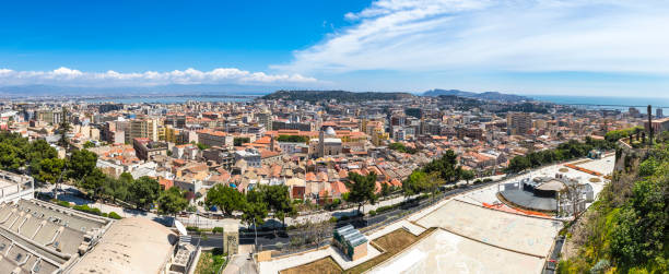 istock Panoramic view of Cagliari, Sardinia, Italy 862077140