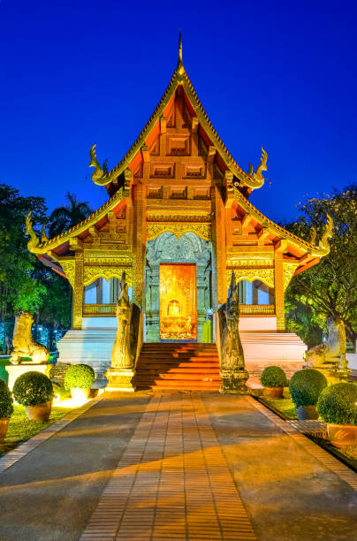istock Wat Phra Singh Woramahaviharn in Chiang Mai, Thailand 862079976
