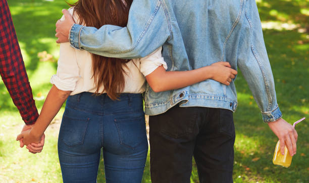istock Friendship love jealousy adultery polygamy concept 862082452