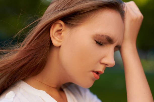 istock Women's stupid mistake. Guilt, hangover concept 862090376