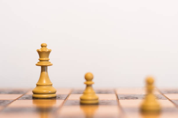 istock Chess photographed on a chessboard 862097226