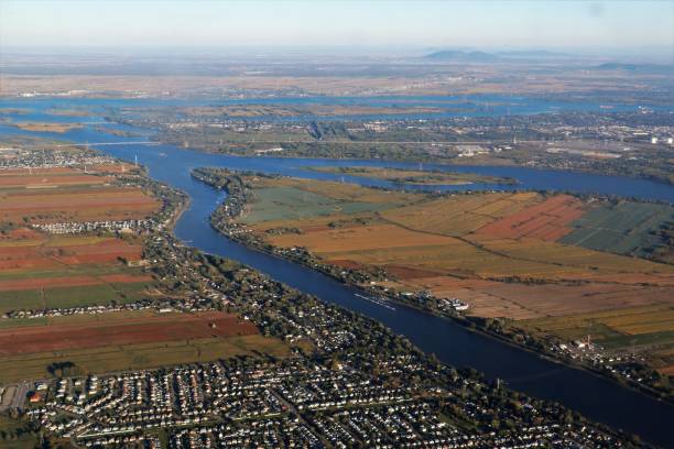 istock Aerial view of Quebec province, Canada 862143302