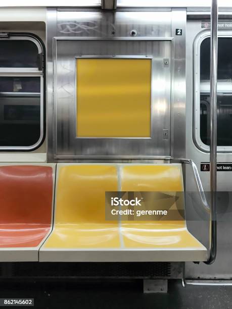 Ubahnwagen In New York Stockfoto und mehr Bilder von New York City - New York City, Nahaufnahme, U-Bahn