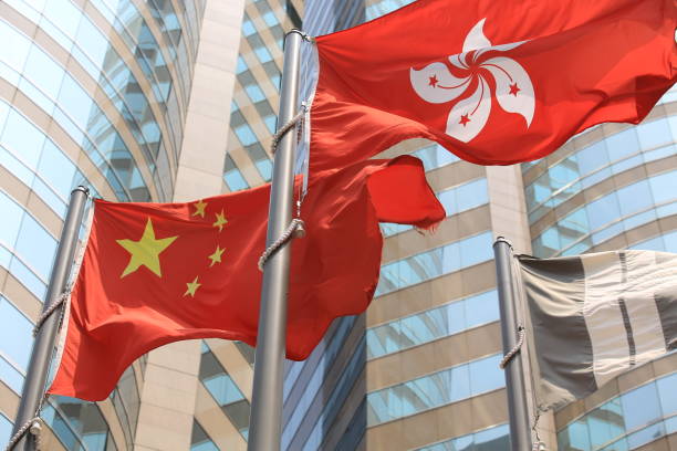 istock china and hong kong flag 862146892
