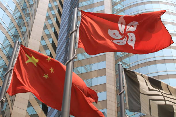 istock china and hong kong flag 862146912