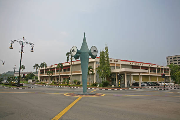 istock Brunei city empty roads in the CBD 862149294
