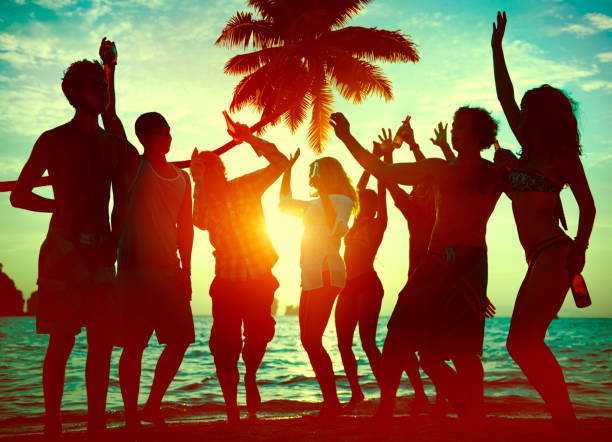 istock A group of diverse people is having fun at the beach 862156352