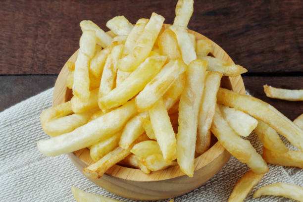 istock French fries in bowl with closeup. 862158014