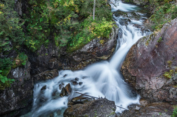 istock Waterfall in Tatra mountains, Poland, 862161126