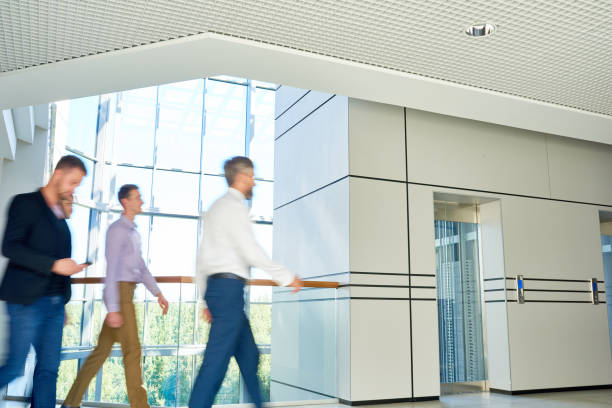istock Male Colleague at Office Corridor 862164006