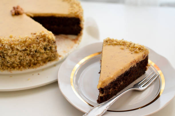 istock Walnut cake with cinnamon and cardamom 862164950