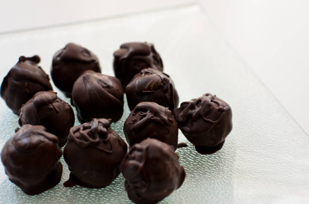 istock Vegan raw sugar-free chocolate candies 862165142
