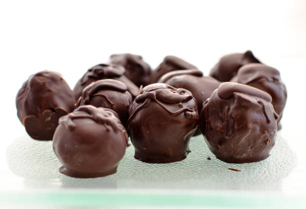 istock Vegan raw sugar-free chocolate candies 862165156