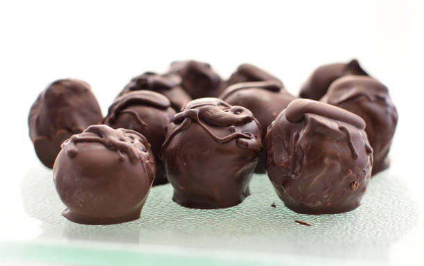 istock Vegan raw sugar-free chocolate candies 862165174