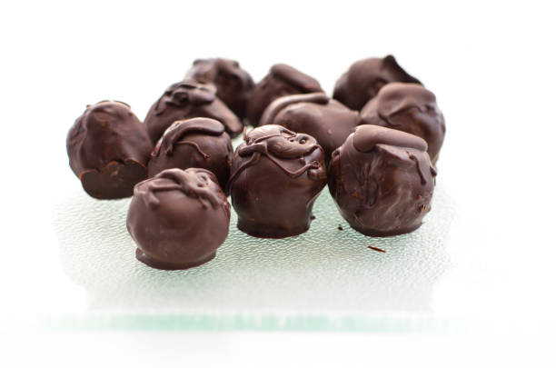 istock Vegan raw sugar-free chocolate candies 862165184