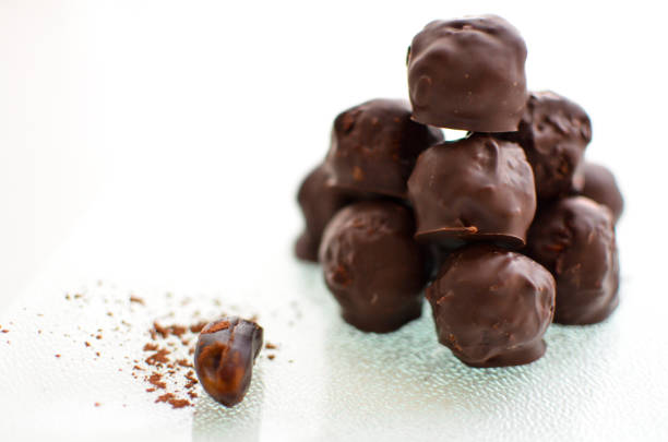 istock Vegan raw sugar-free chocolate candies 862167928