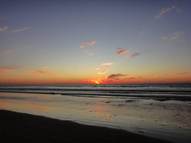 istock Sunset in Agadir. Atlantic Ocean coast. Morocco 862175954