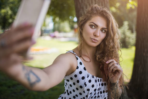 istock Hipster behavior. Modern youth selfie 862179506
