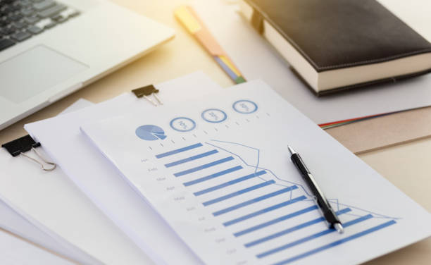 istock Businessman working reading documents graph financial to job succes Analyze document plans 862179800