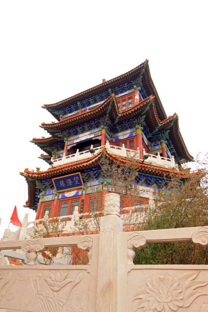 istock Taoist landscape architecture in a monastery, China 862180180