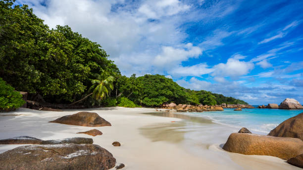 istock Paradise beach at anse lazio on the seychelles 44 862185206