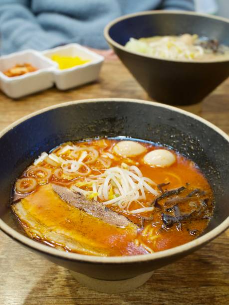 istock Japanese food Aka ramen 862190170