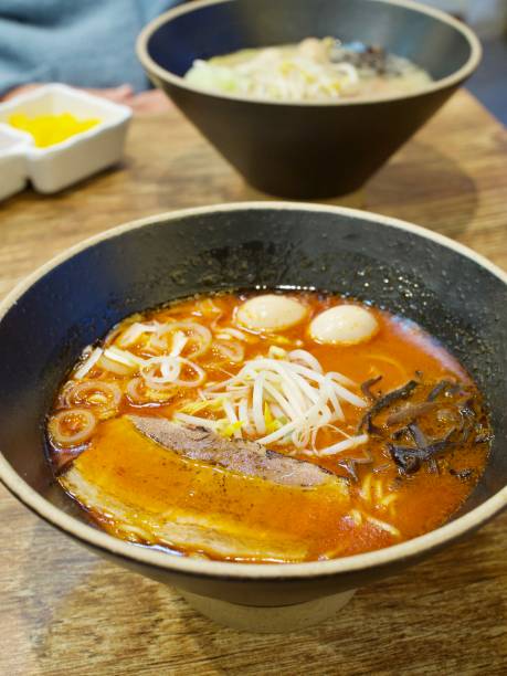 istock Japanese food Aka ramen 862190520