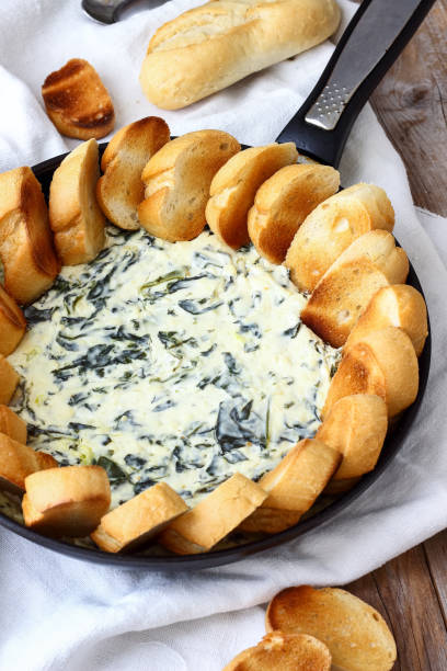 istock Homemade Spinach Feta Cheese Dip 862200578