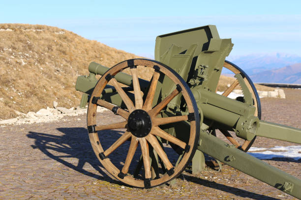 istock old cannon used in the first world war in Italy 862201636