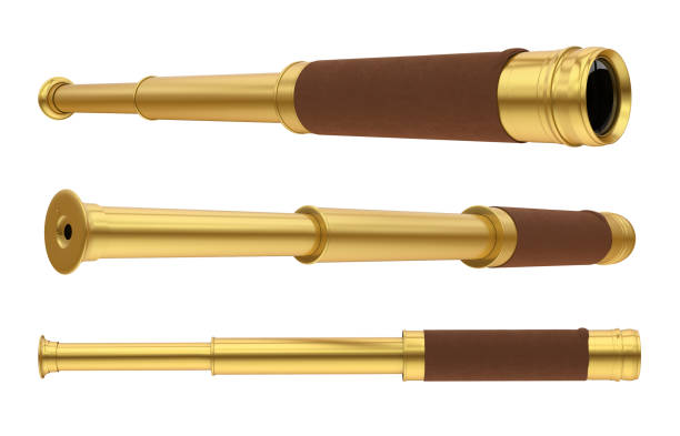 istock Spyglass Telescope Isolated 862206292