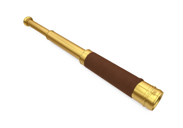 istock Spyglass Telescope Isolated 862208834