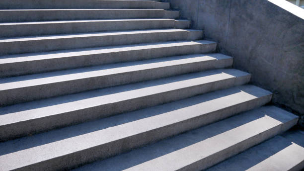 istock Ten Steps to Success - 10 Steps Staircase 862218060