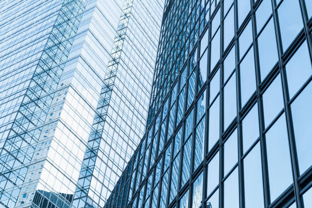 istock Abstract modern business architecture fragment 862246416
